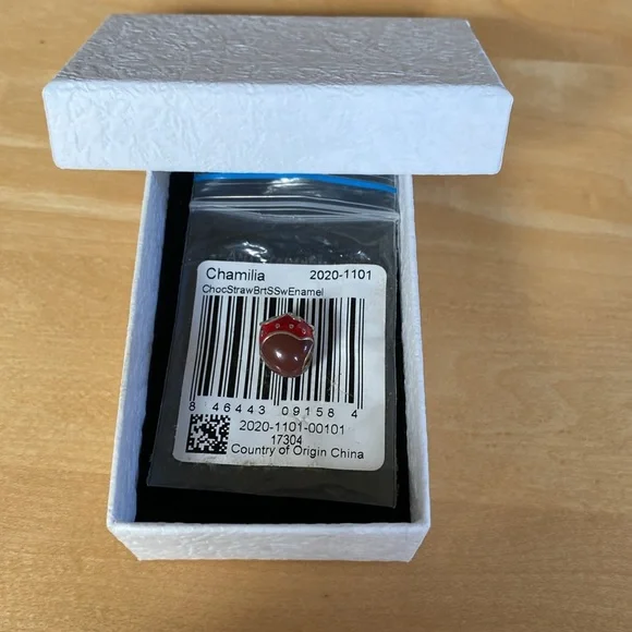 Chamilia Chocolate Covered Strawberry Charm - Picture 5 of 5